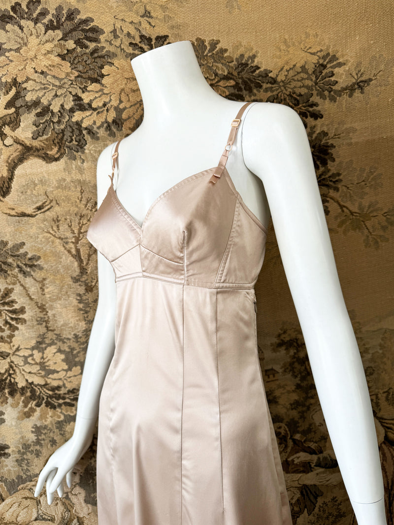 Dolce & Gabbana Spring 1997 Silk Lingerie Dress