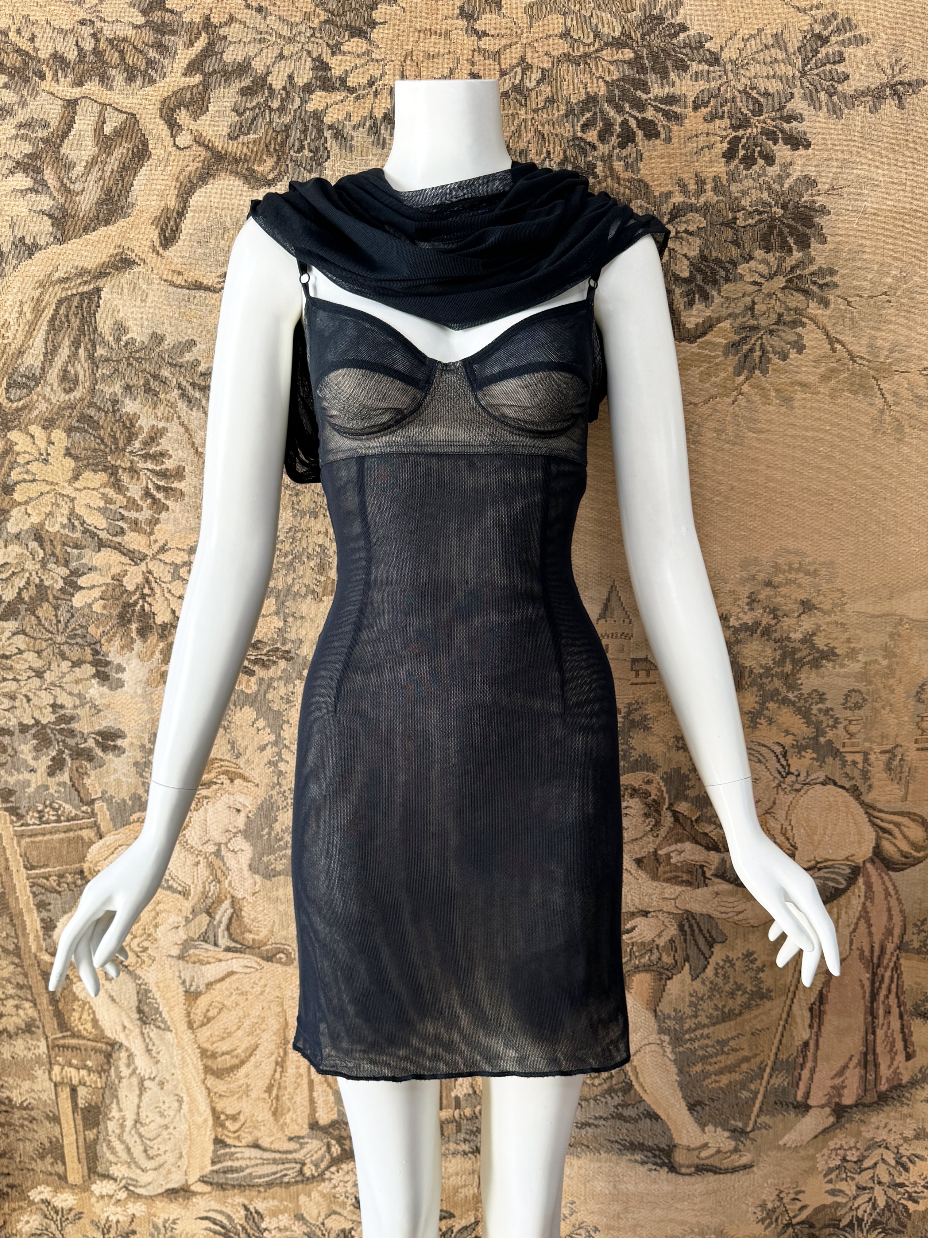Dolce & Gabbana S/S 1998 Stromboli Collection Veil Dress – Sweet Disorder  Vintage