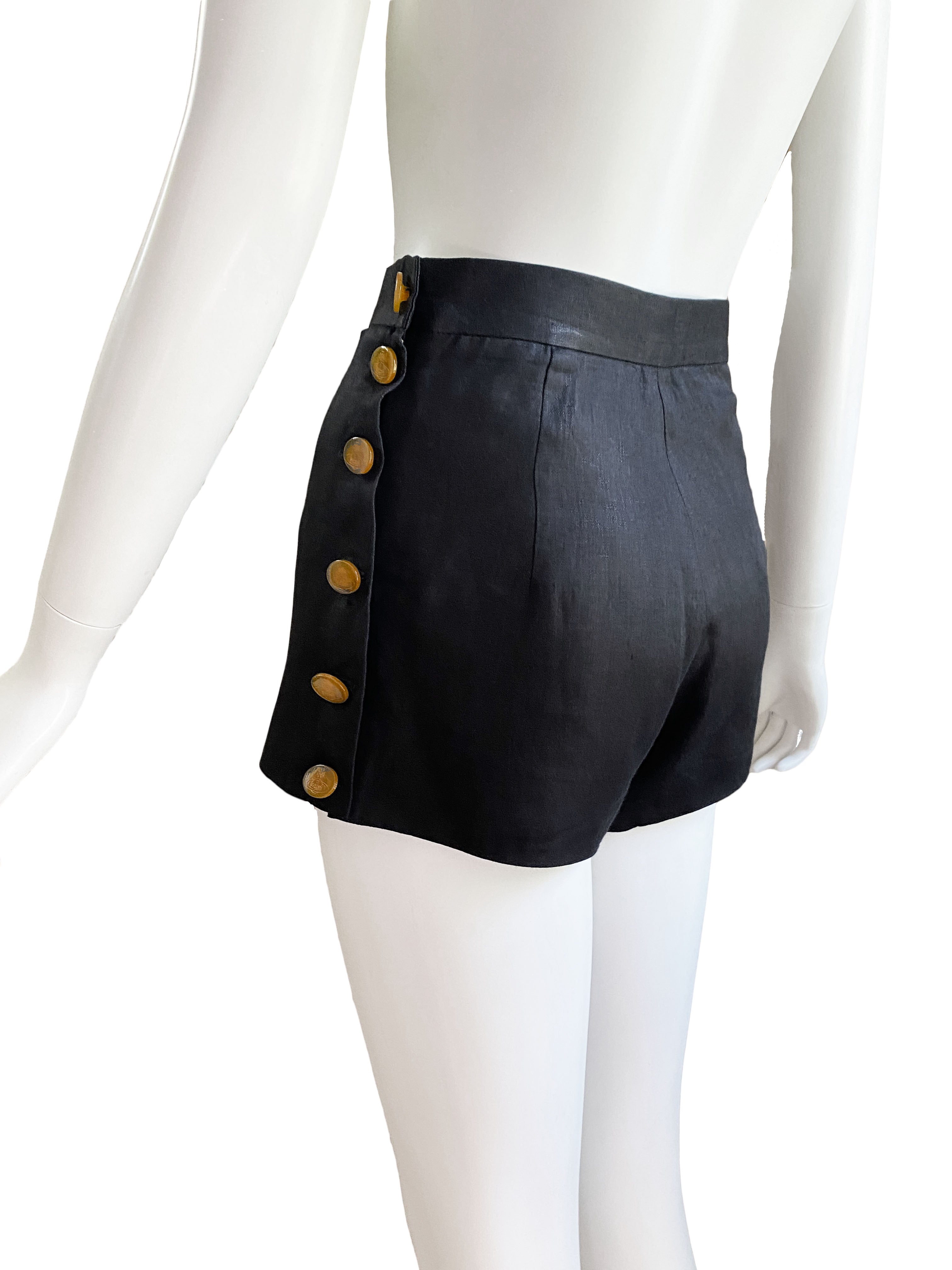 Vivienne Westwood Red Label 1994 Linen Shorts – Sweet Disorder Vintage