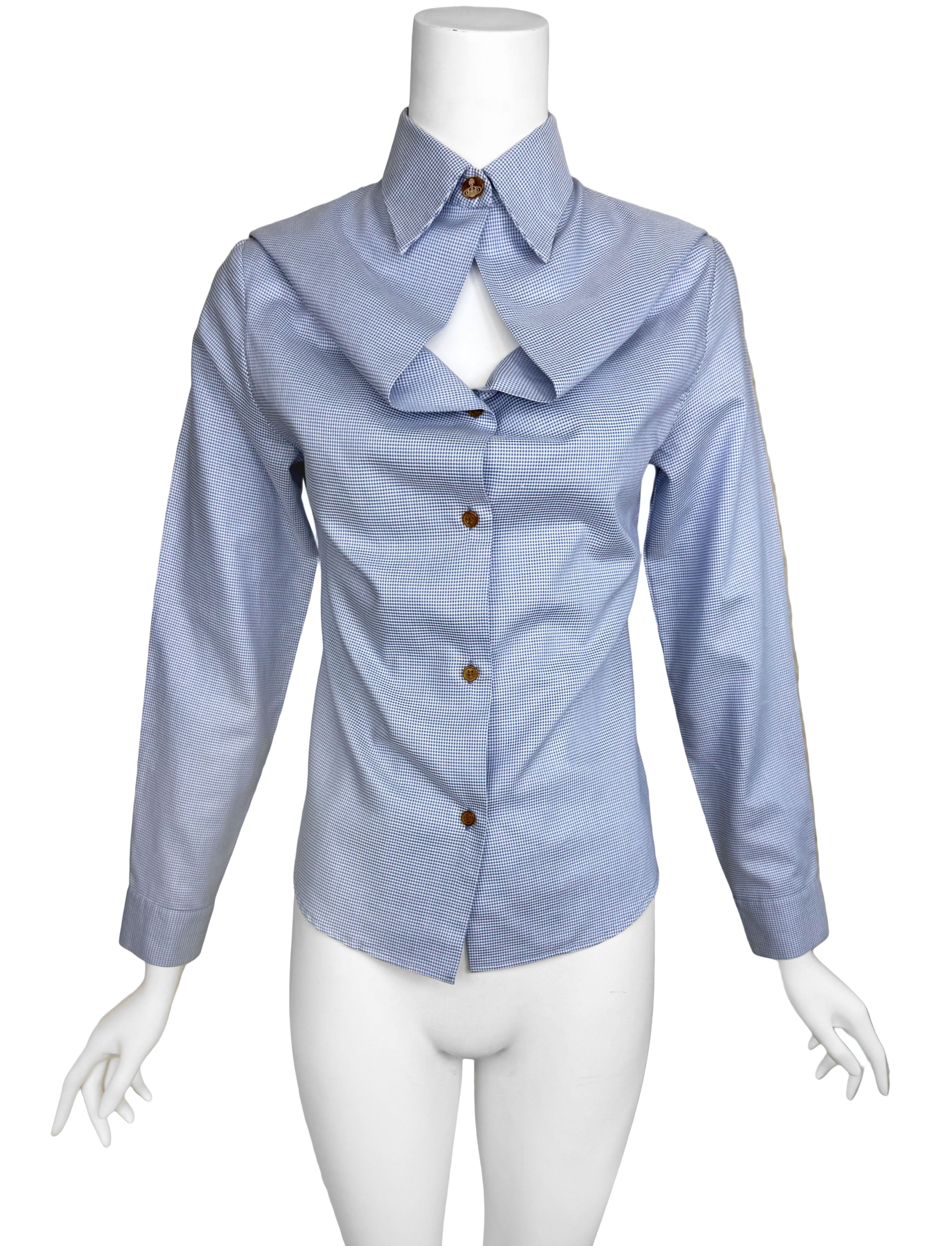 Vivienne Westwood Red Label 00's Blue Check Shirt – Sweet Disorder