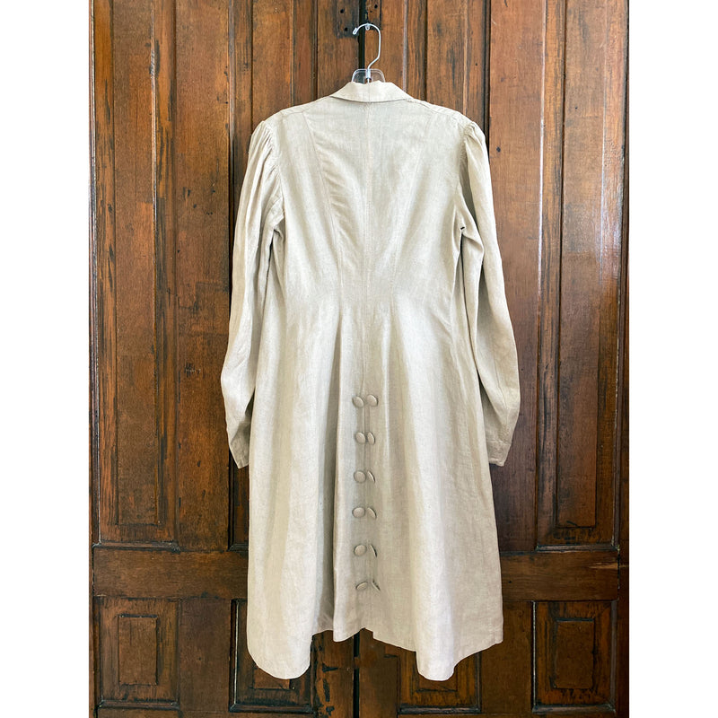 Antique Edwardian Linen Jacket