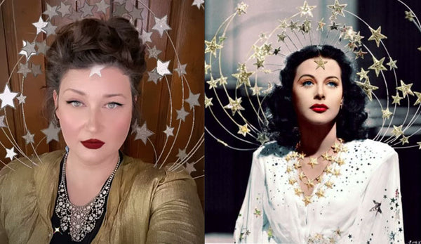 Sweet Disorder releases custom Instagram filter inspired by Hedy Lamarr's iconic look in the film 'Ziegfeld Girl'