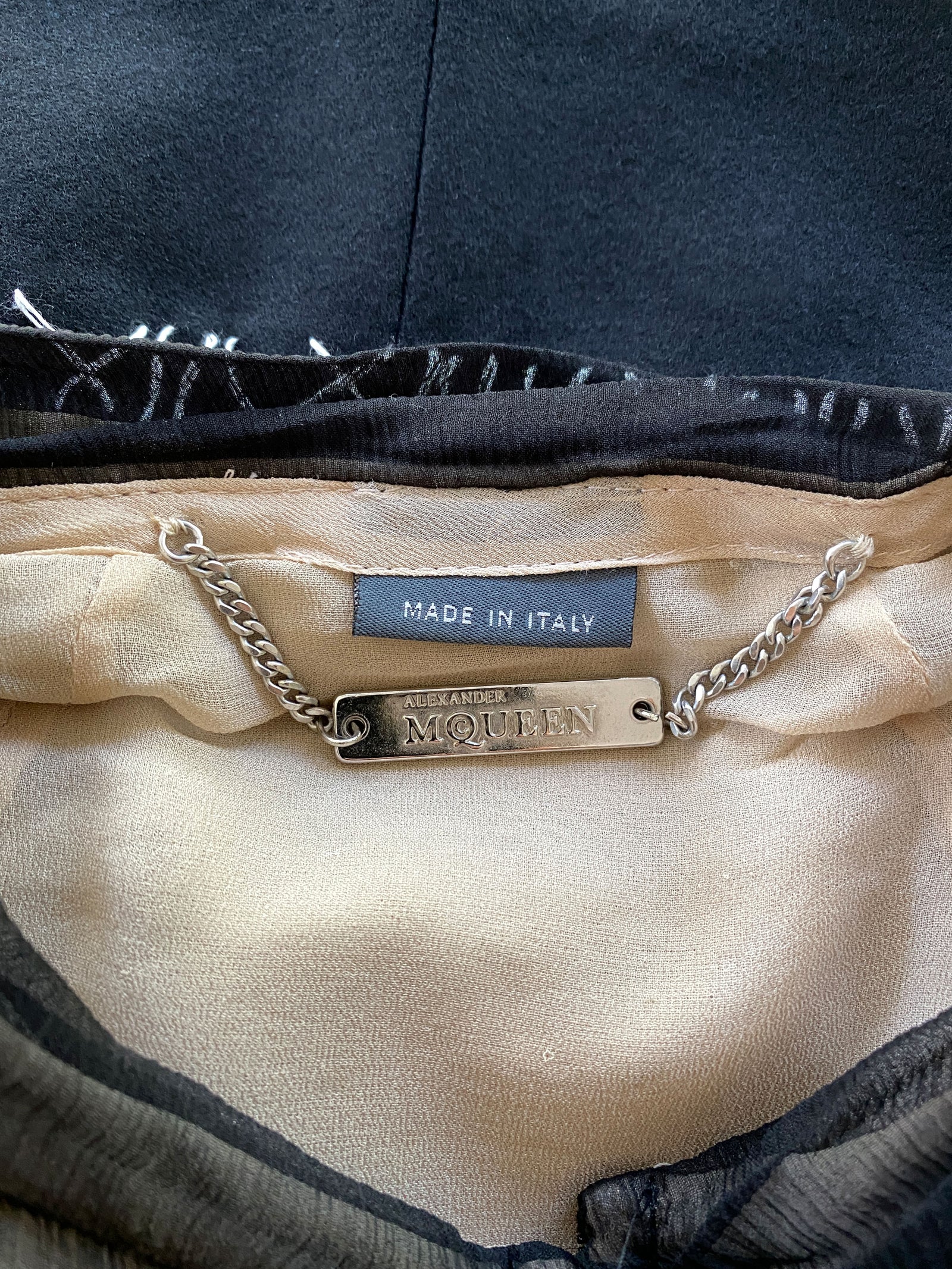 Alexander McQueen 2004 Black Collection Jacket – Sweet Disorder