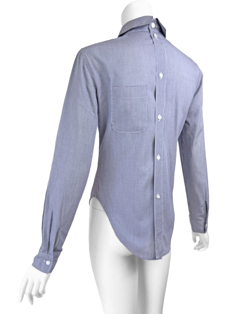 Alexander McQueen 1990s Backwards Shirt