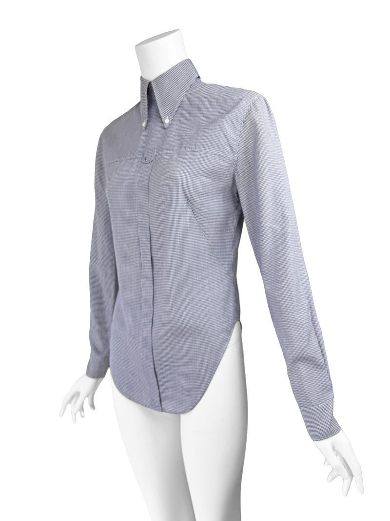 Alexander McQueen 1990s Backwards Shirt