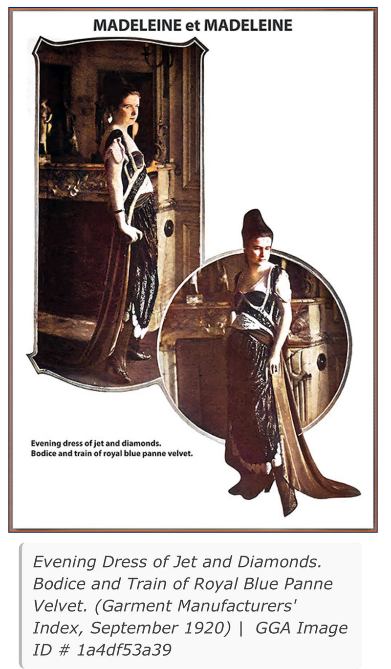 1920s French Couture Pink Silk Velvet Dress & Coat  Set