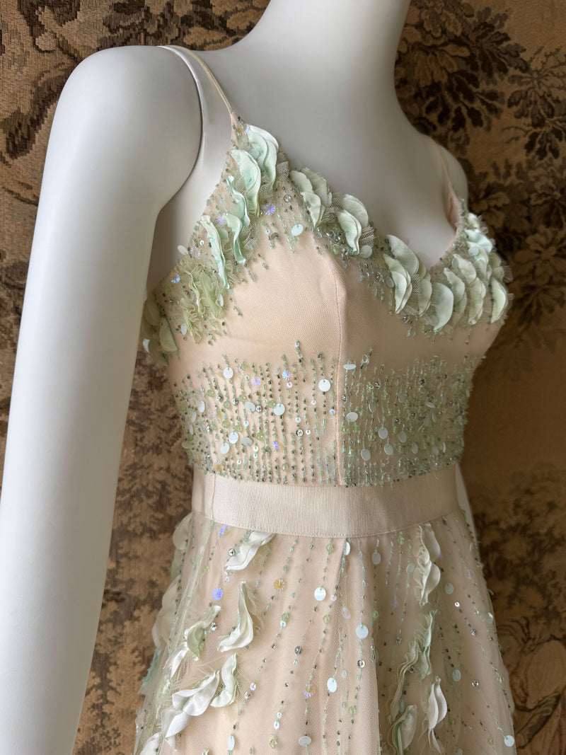 Blumarine 2000s Embellished Mini Dress