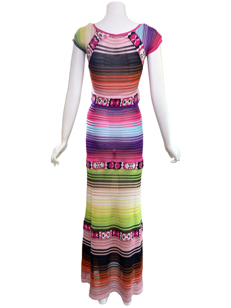 Christian Lacroix Bazar Y2K Maxi Dress