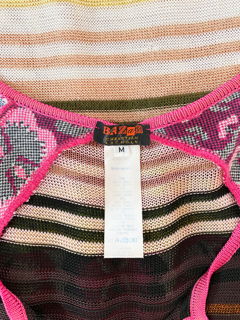 Christian Lacroix Bazar Y2K Maxi Dress