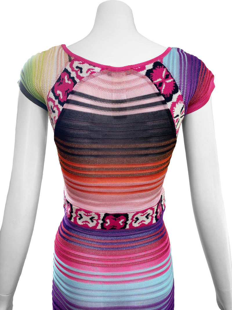 Christian Lacroix Bazar Y2K Maxi Dress