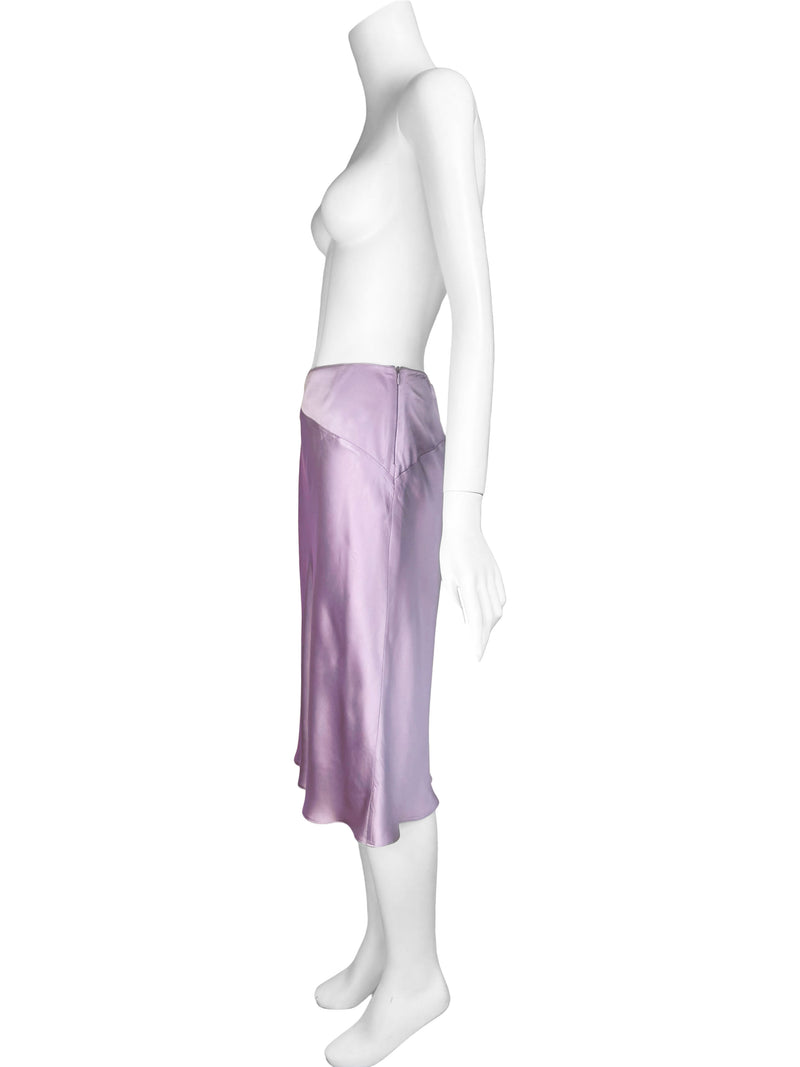 Blugirl Blumarine y2k Lilac Satin Skirt – Sweet Disorder Vintage