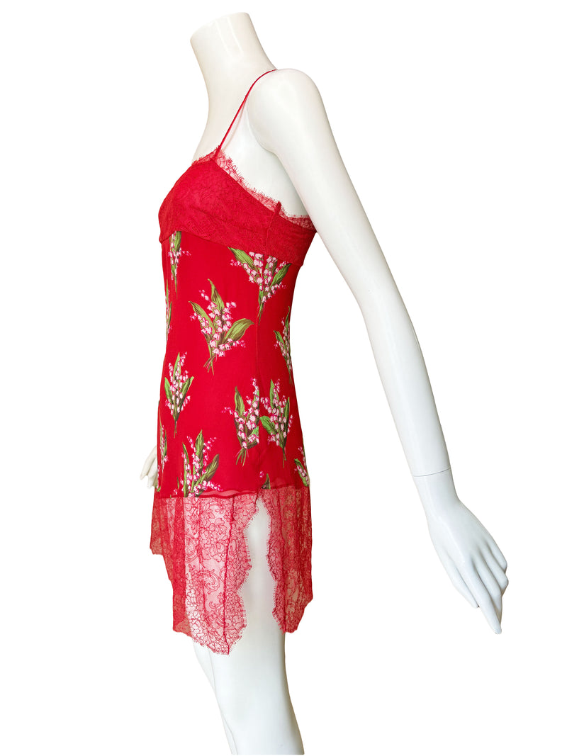 Blumarine Spring 1998 Lily of the Valley Dress