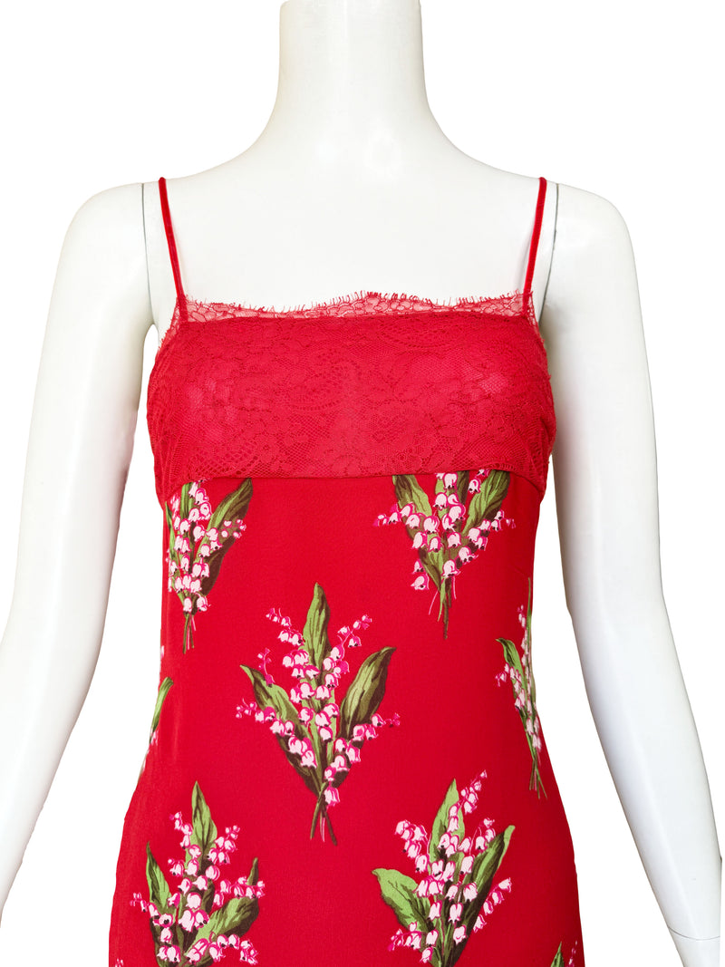 Blumarine Spring 1998 Lily of the Valley Dress