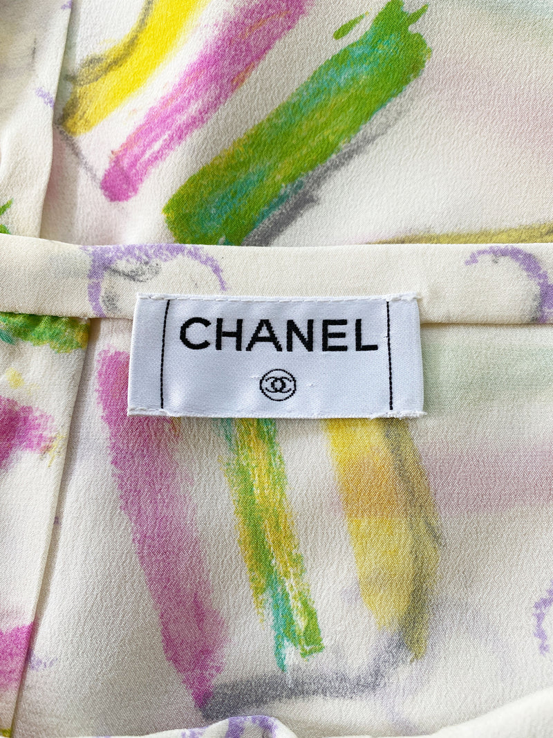 Chanel Skirt Resort 2005 Cake Print