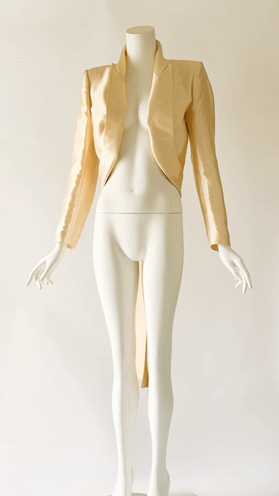 Alexander McQueen Spring 1999 'No. 13' Gold Jacket