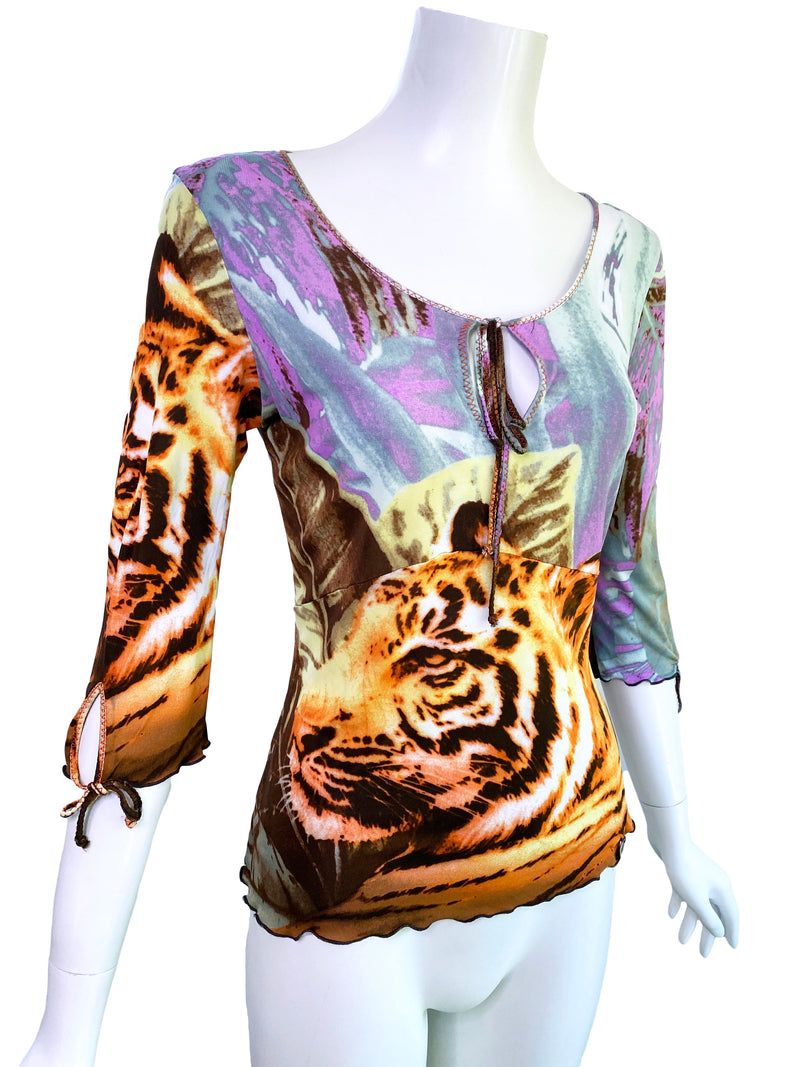 Class Cavalli S/S 2000 Tiger Top