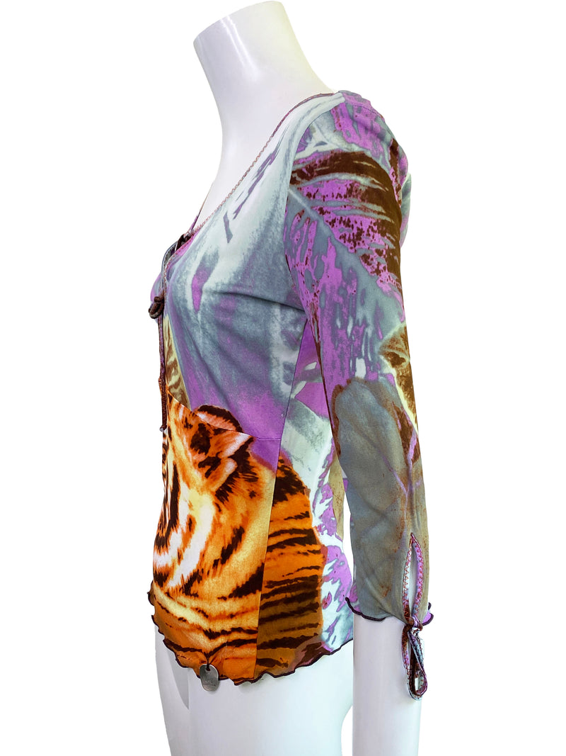 Class Cavalli S/S 2000 Tiger Top