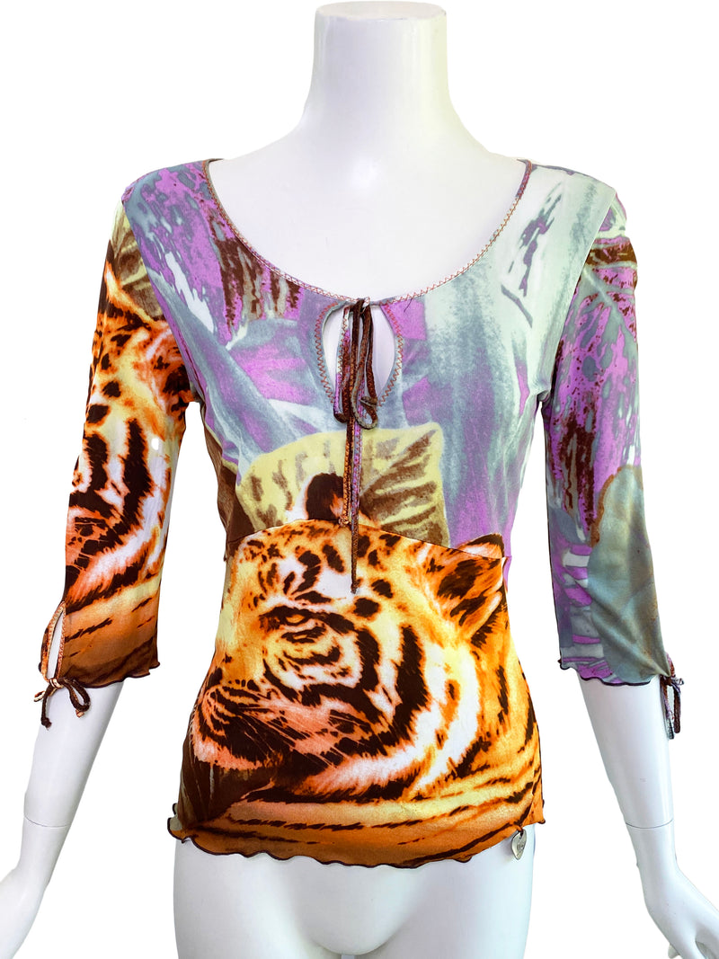 Class Cavalli S/S 2000 Tiger Top