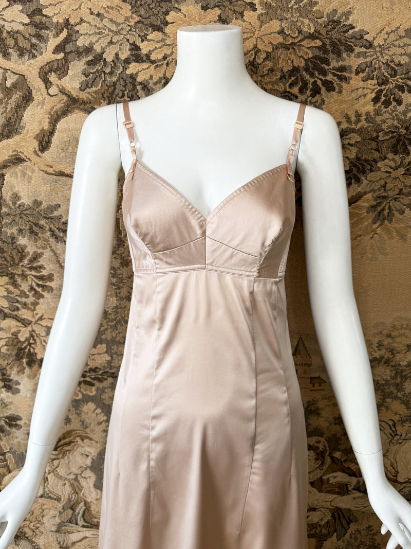 Dolce & Gabbana Spring 1997 Silk Lingerie Dress