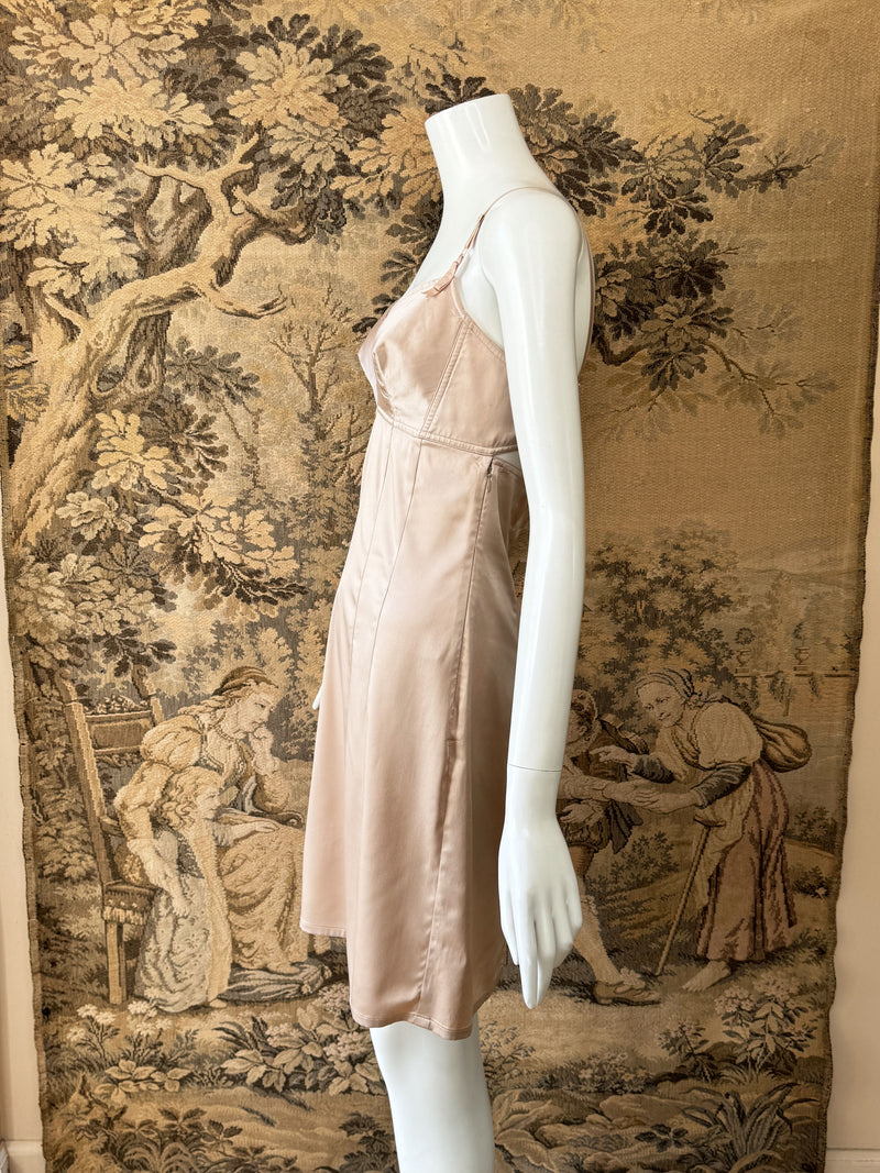Dolce & Gabbana Spring 1997 Silk Lingerie Dress