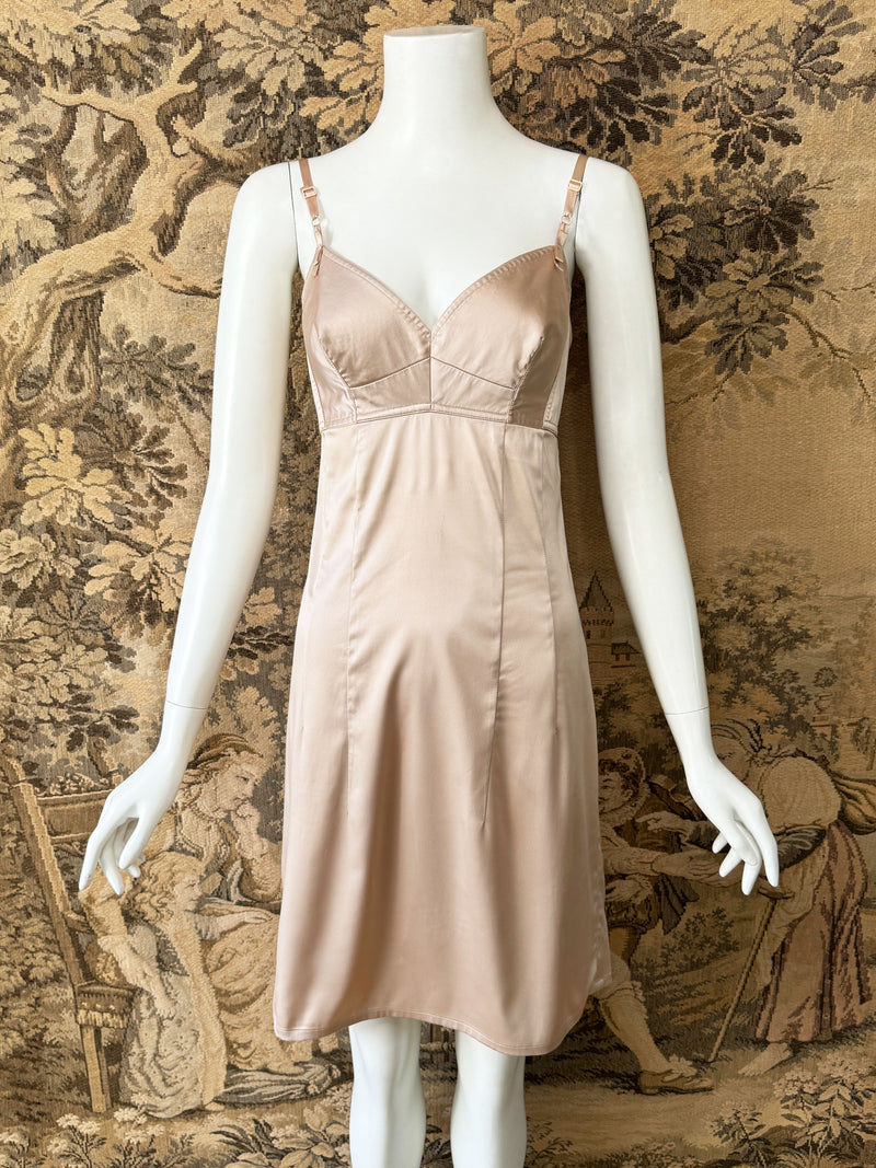 Dolce & Gabbana Spring 1997 Silk Lingerie Dress