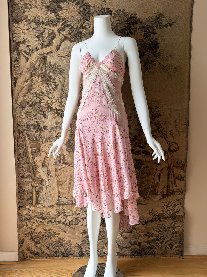 D&G Dolce & Gabbana Fall 2004 Silk Dress