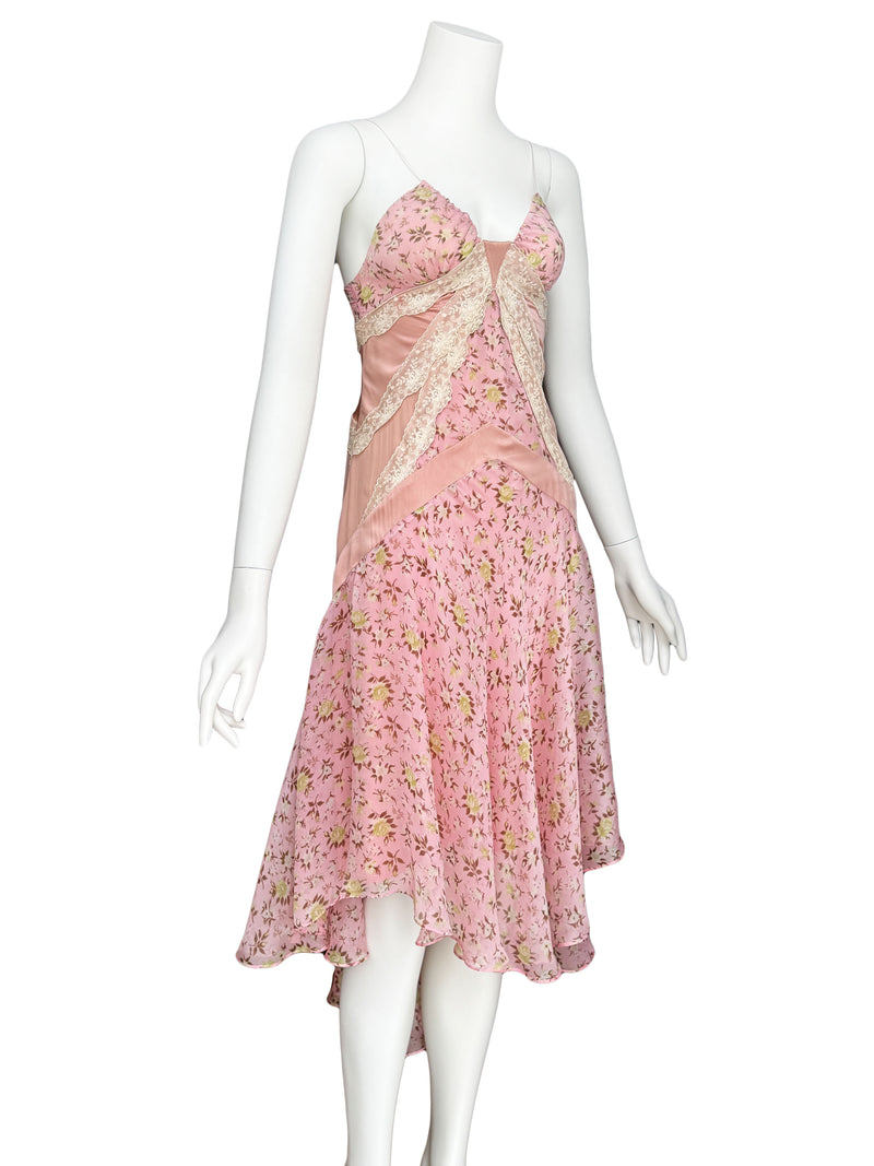 D&G Dolce & Gabbana Fall 2004 Silk Dress