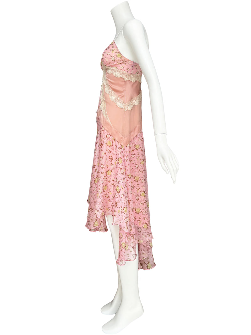 D&G Dolce & Gabbana Fall 2004 Silk Dress