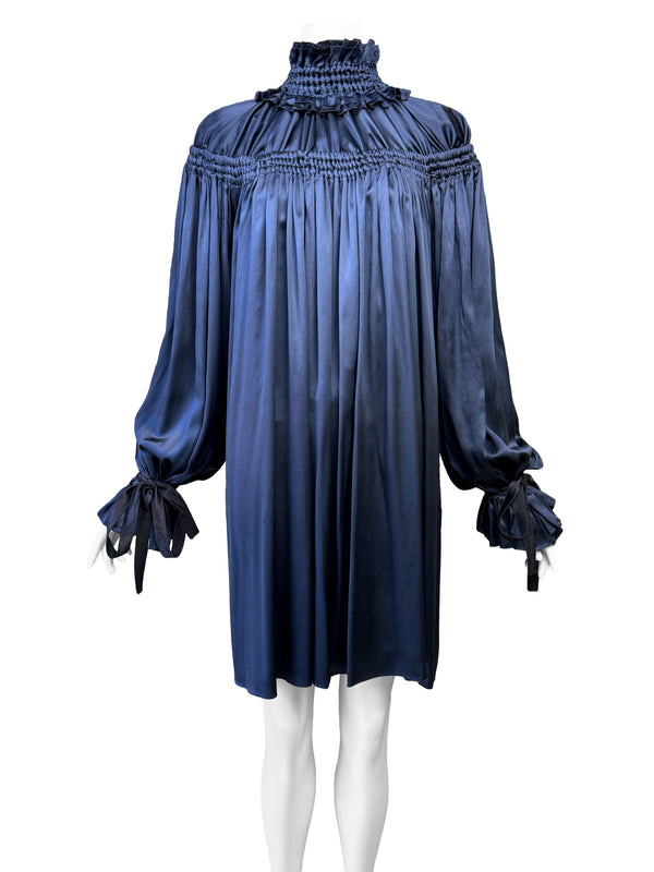 D&G Dolce & Gabbana Fall 2009 Ruched Silk Dress