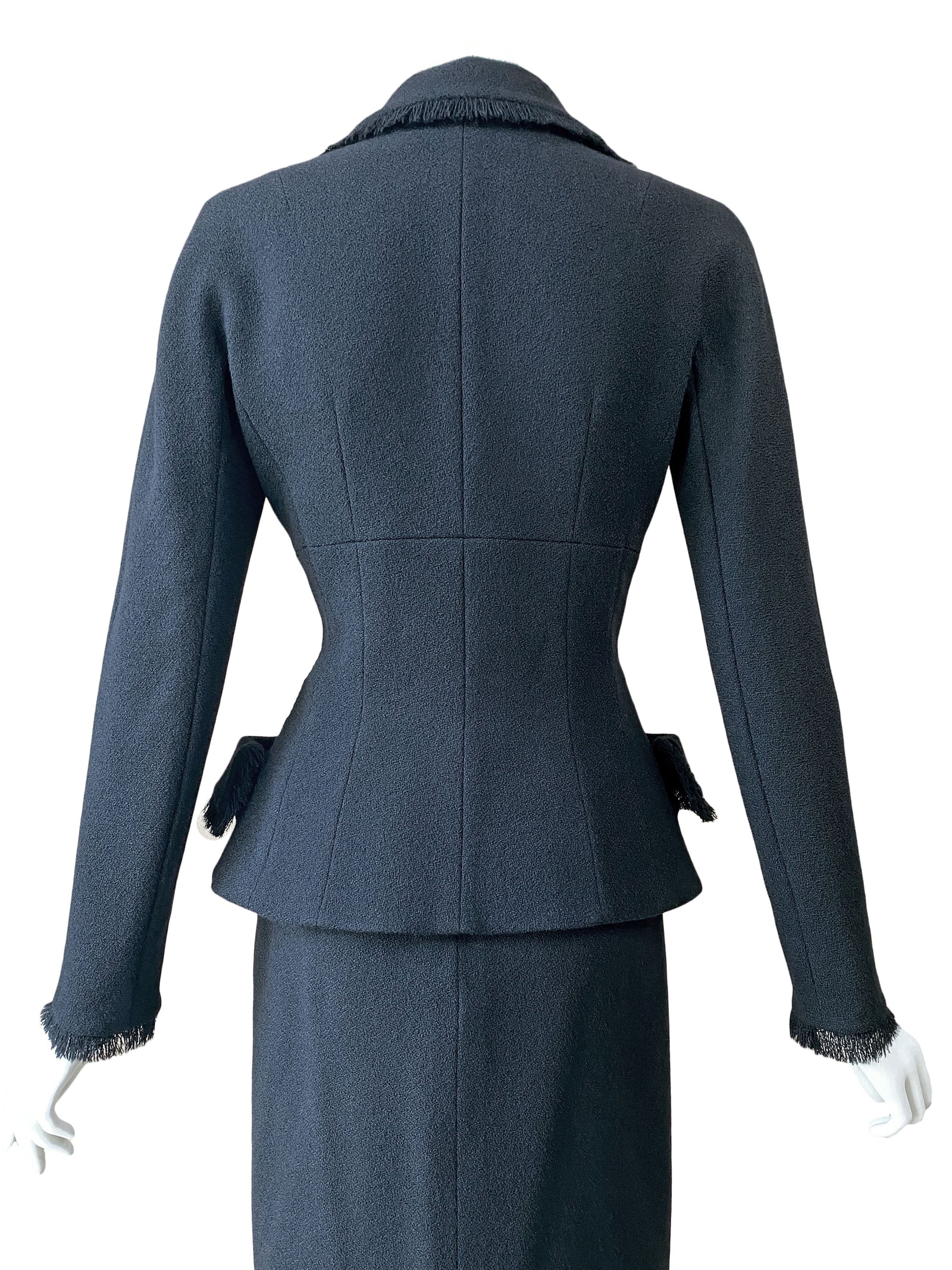Christian Dior By John Galliano Black Skirt Suit – Sweet Disorder