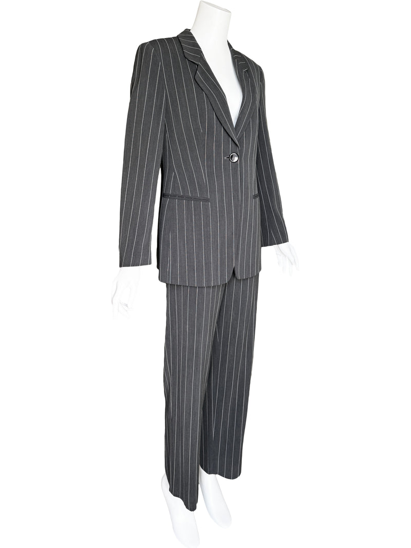 Giorgio Armani 1990s Pinstripe Trouser Suit