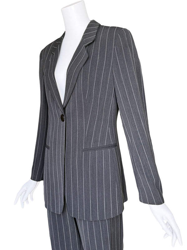 Giorgio Armani 1990s Pinstripe Trouser Suit