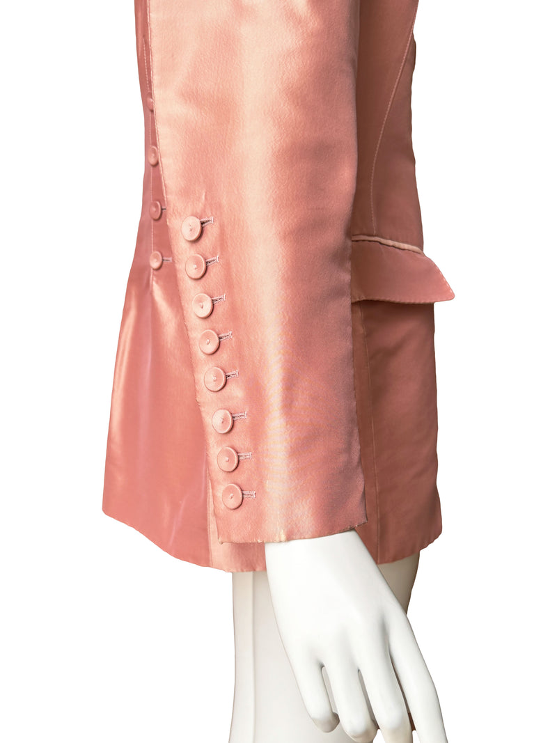 Jean Paul Gaultier Femme Spring 1998 Pink Mikaido Silk Jacket