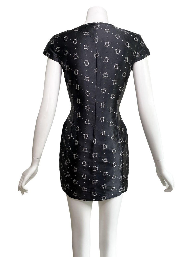 Gianni Versace 1990s Black Silk Mini Dress – Sweet Disorder Vintage