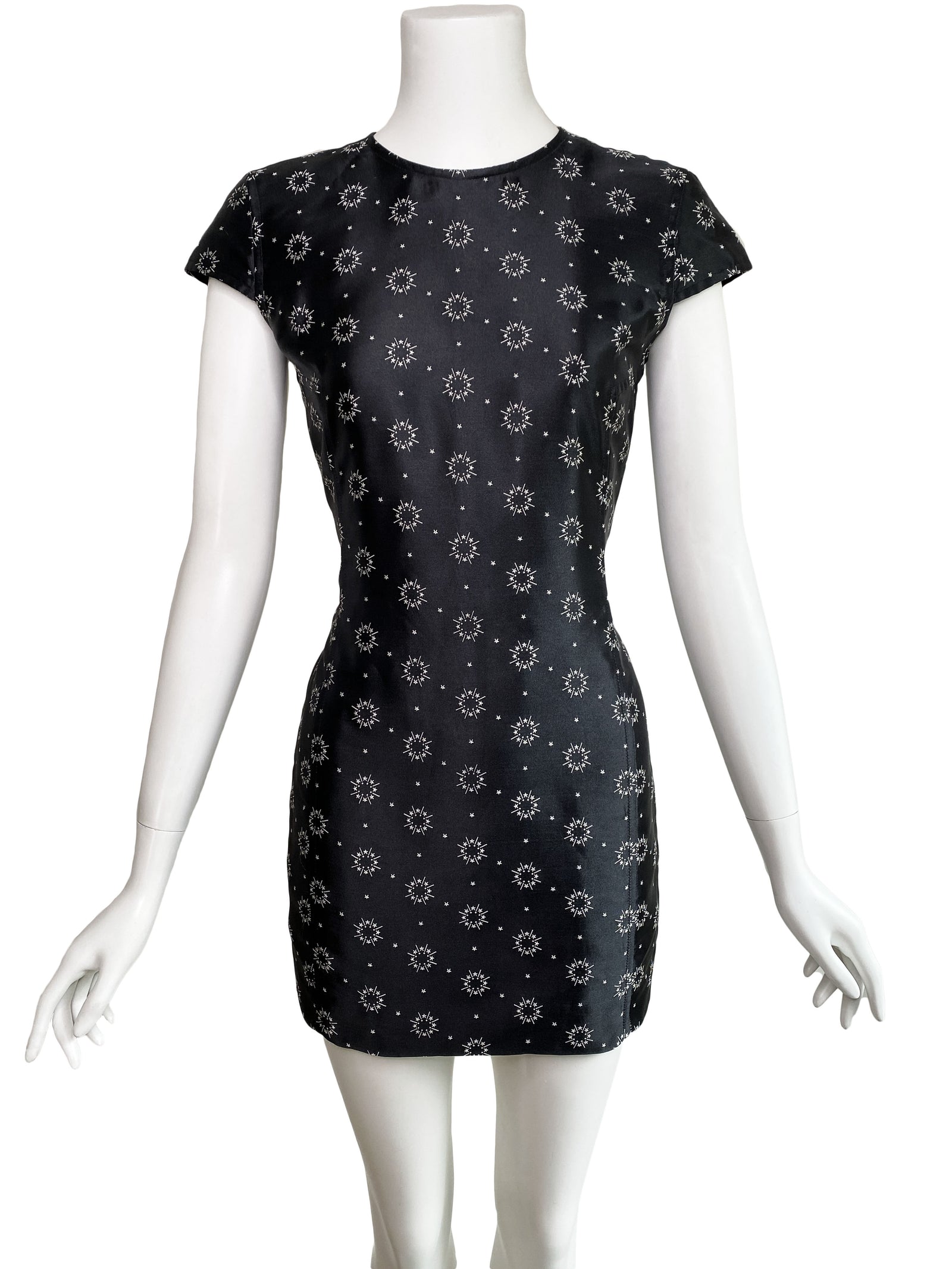 Gianni Versace 1990s Black Silk Mini Dress – Sweet Disorder Vintage