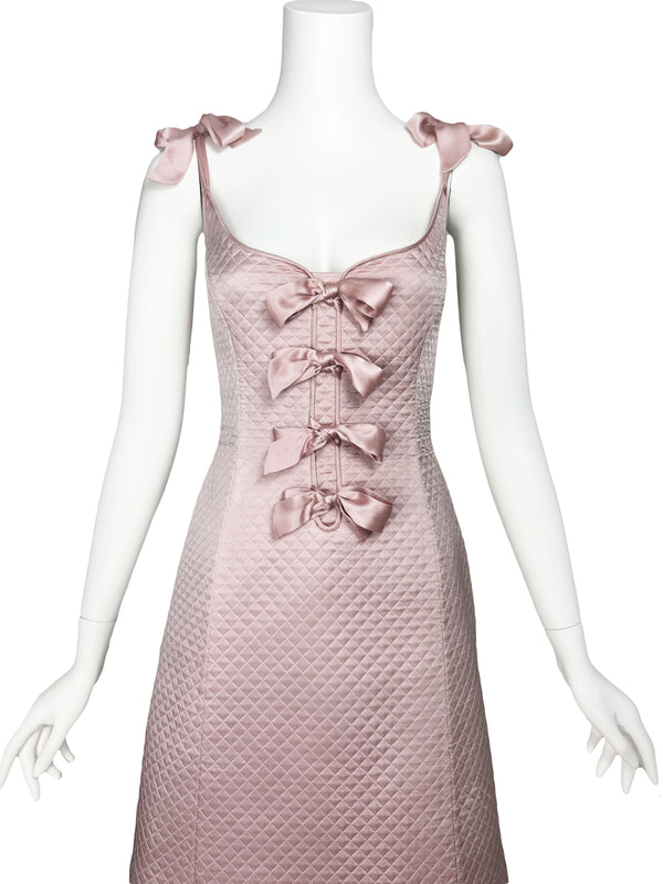 Alexander McQueen Spring 2005 'It's Only a Game' Silk Mini Dress