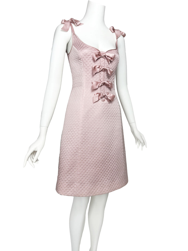 Alexander McQueen Spring 2005 'It's Only a Game' Silk Mini Dress