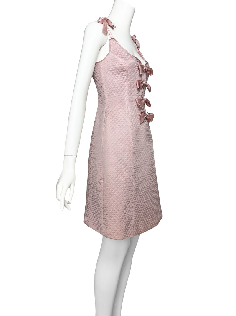 Alexander McQueen Spring 2005 'It's Only a Game' Silk Mini Dress – Sweet Disorder Vintage