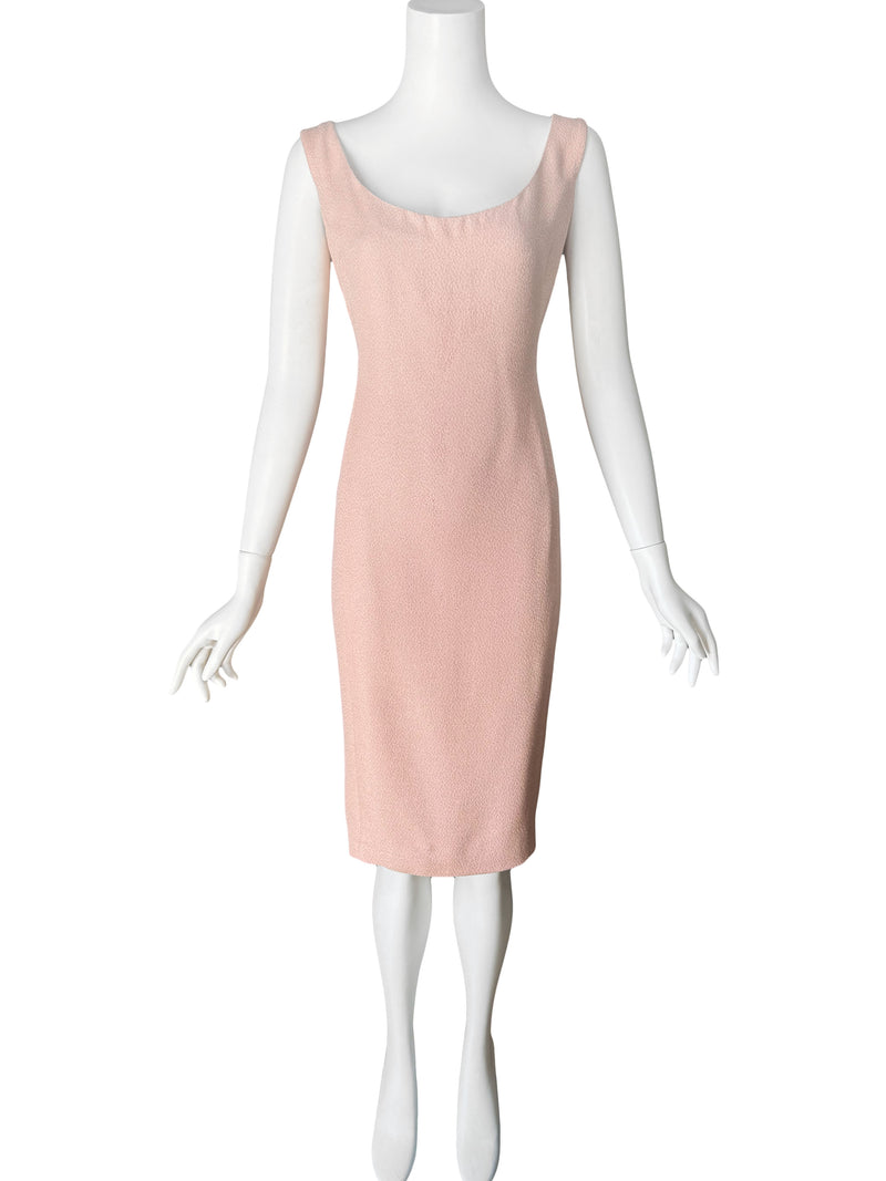 John Galliano S/S 1999 Ballet Pink Silk Dress & Jacket Set John Galliano S/S 1999 Ballet Pink Silk Dress & Jacket Set
