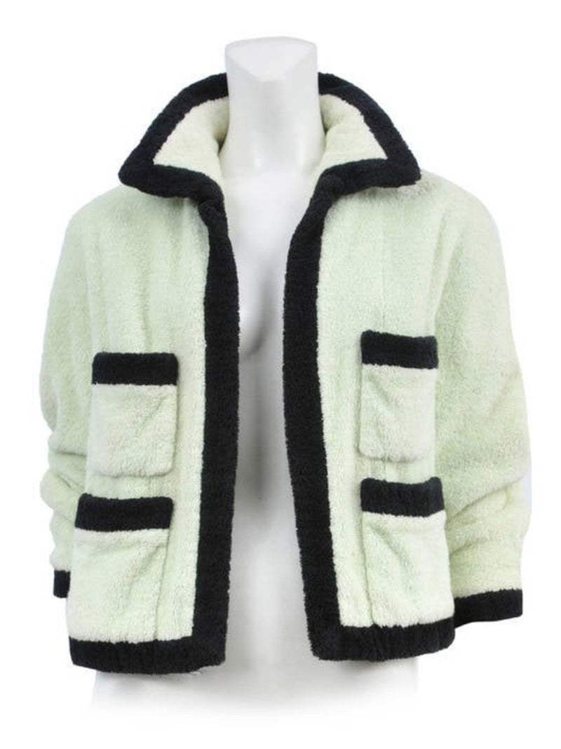Karl Lagerfeld 1990s French Terry Skirt Suit