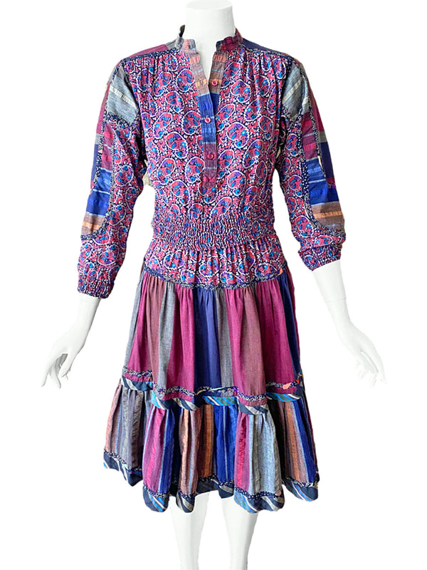 1980s Koos Van Den Akker Skirt Set