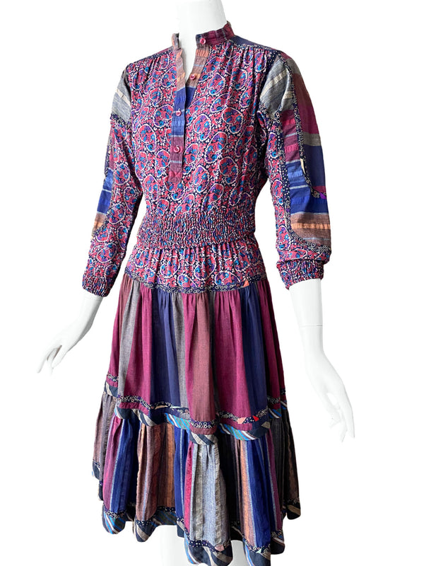 1980s Koos Van Den Akker Skirt Set