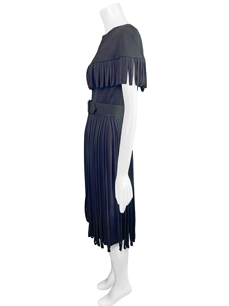 Anita Modes 1950s Loop Fringe Dress
