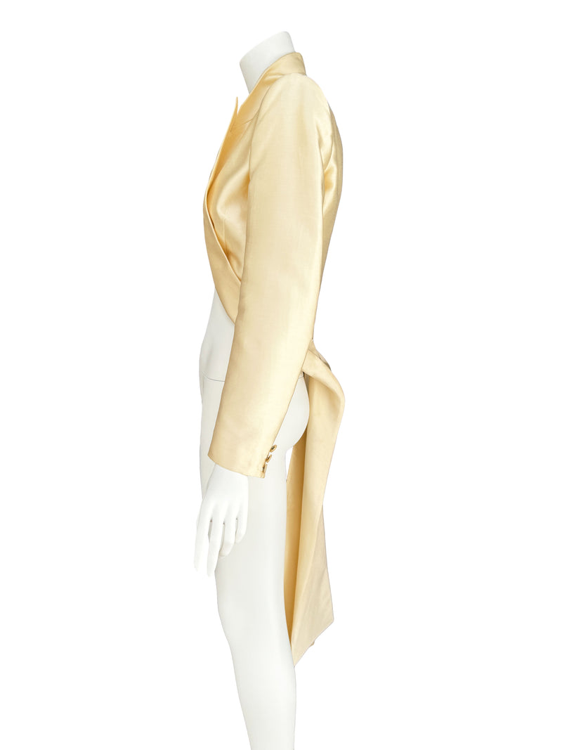 Alexander McQueen Spring 1999 'No. 13' Gold Jacket