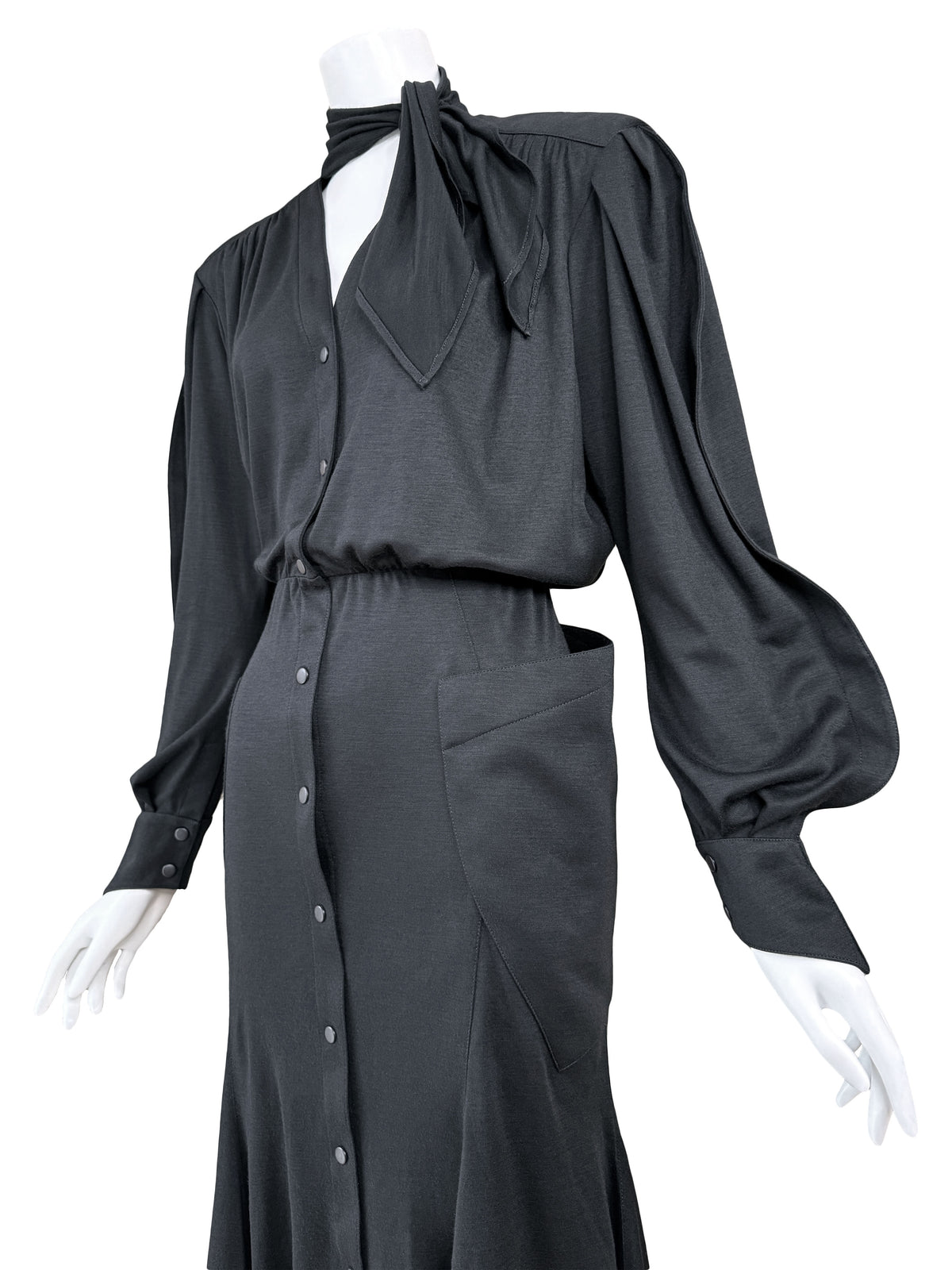 dress up 90s style 1990s Thierry Mugler Dress – Swank Vintage main image 1