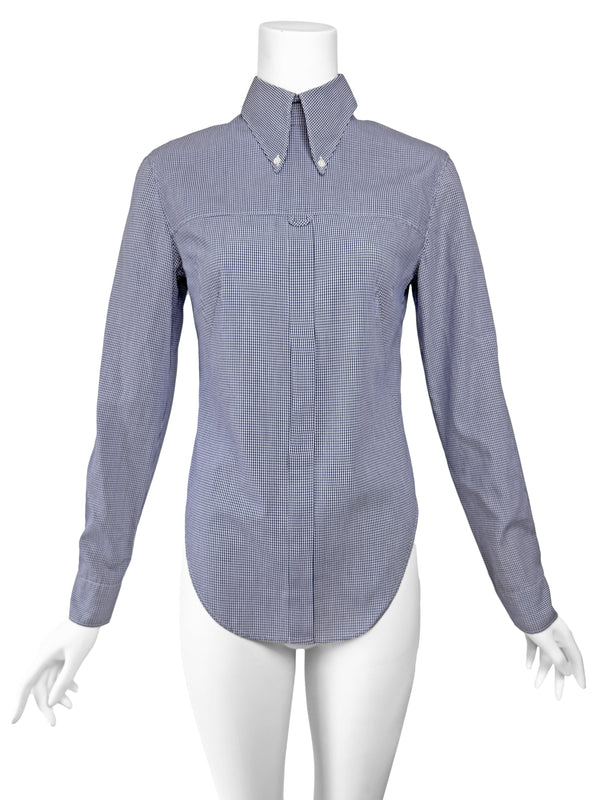 Alexander McQueen 1990s Backwards Shirt