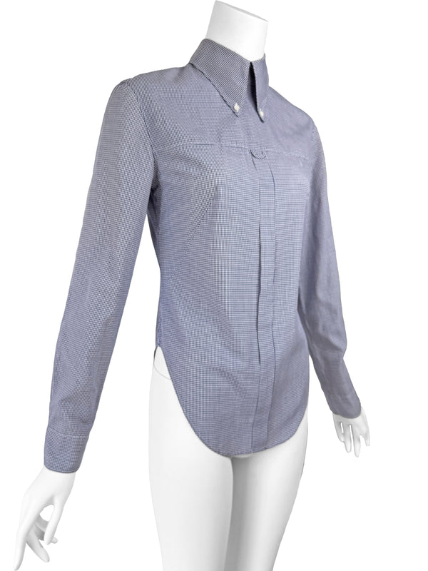 Alexander McQueen 1990s Backwards Shirt