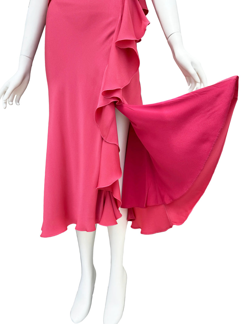 alexander mcqueen hot pink dress Alexander McQueen Pink/Fuchsia Dress Size Medium