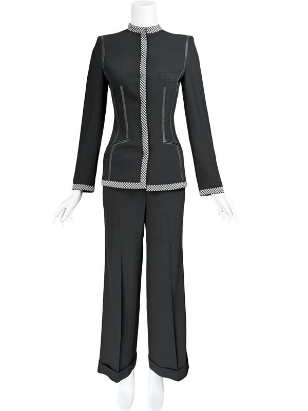 Alexander McQueen A/W 2003 'Scanners' Trouser Suit