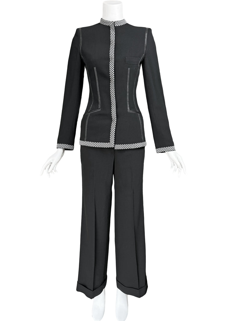 Alexander McQueen A/W 2003 'Scanners' Trouser Suit